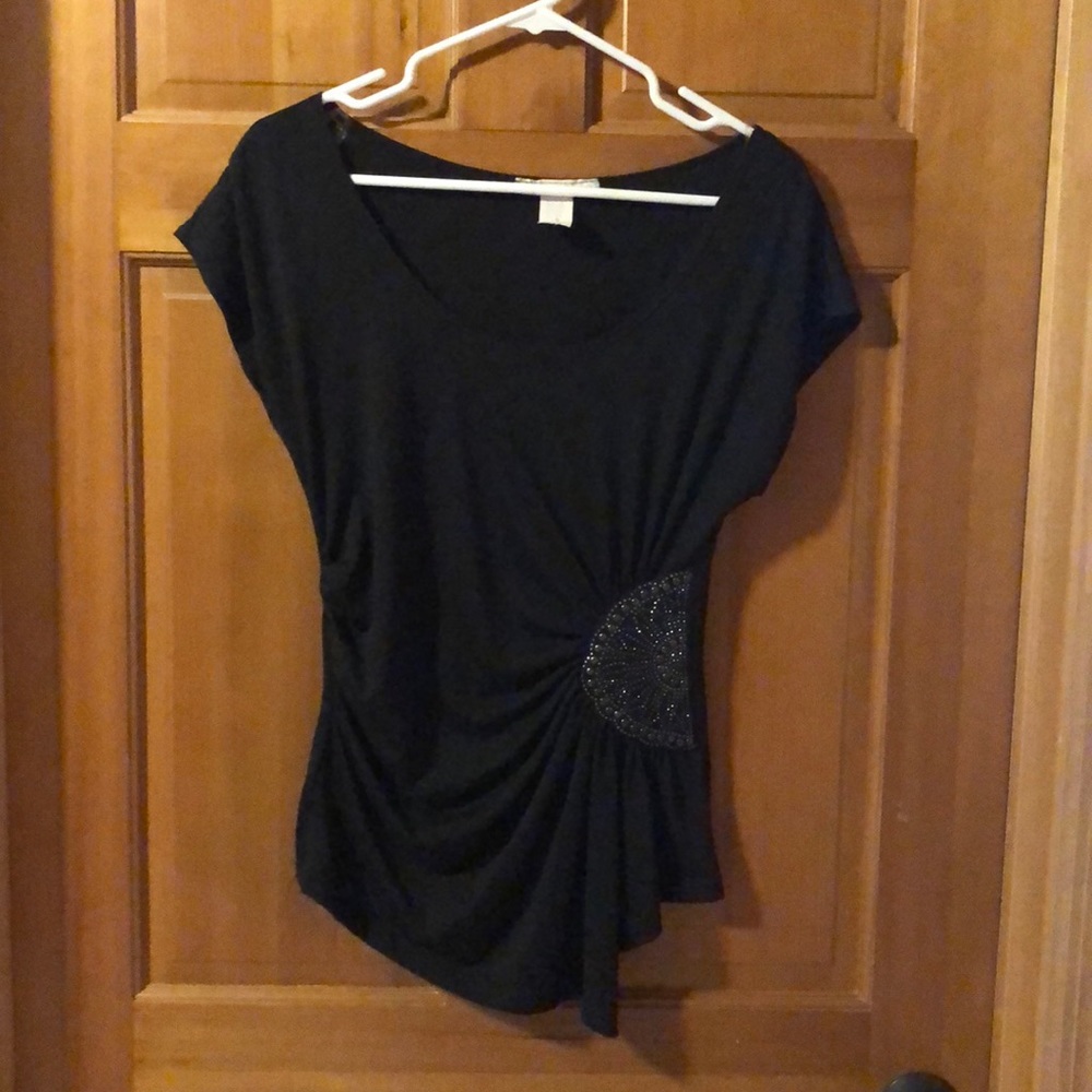 Black dress shirt